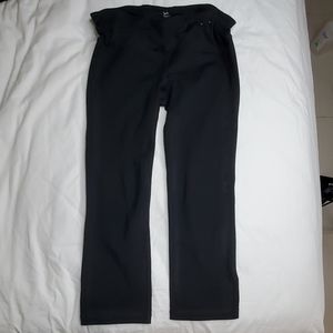 Gapfit gap workout capri pants black small g fast